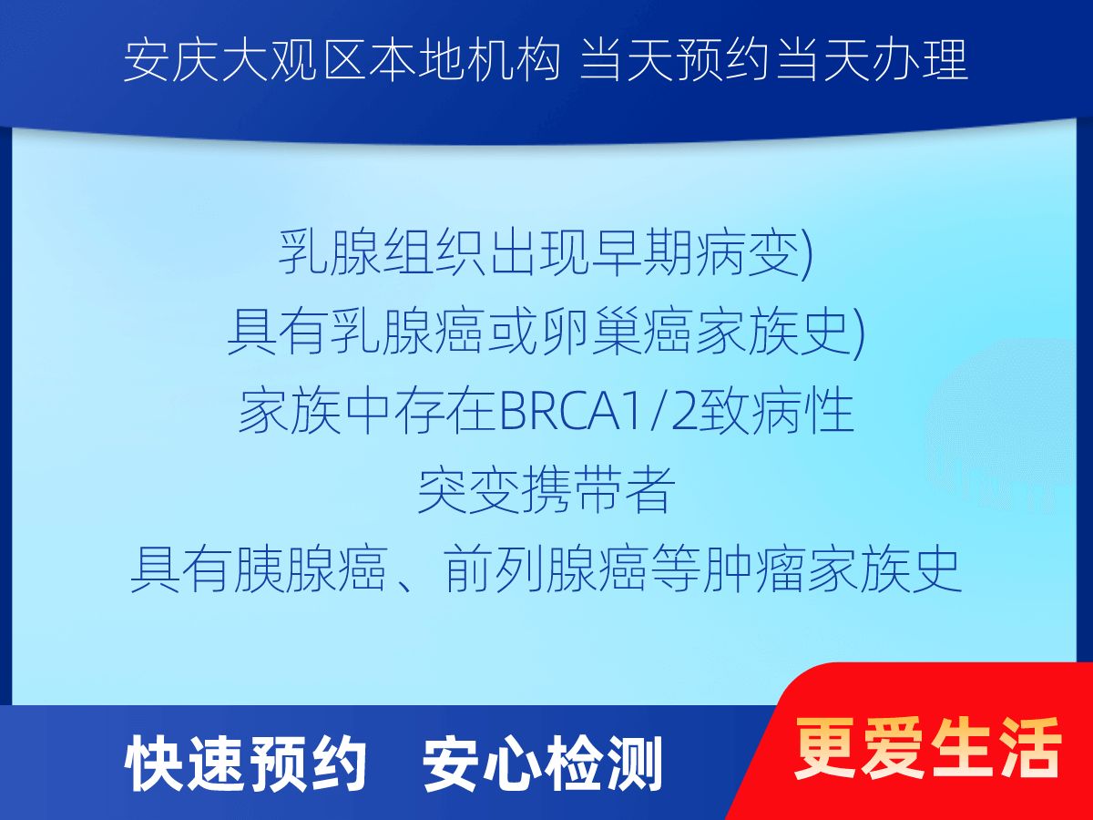 乳腺癌/卵巢癌靶70基因檢測(cè)