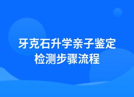 牙克石一般做升學(xué)親子鑒定機(jī)構(gòu)的辦理流程