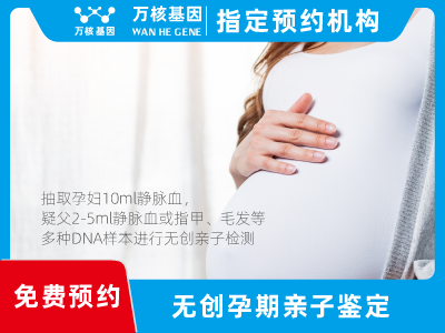 無創(chuàng)孕期dna胎兒親子鑒定