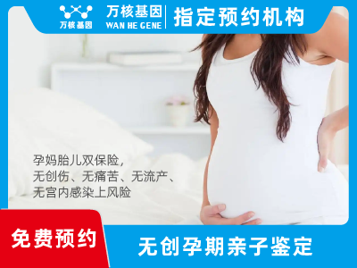 無(wú)創(chuàng)孕期dna胎兒親子鑒定